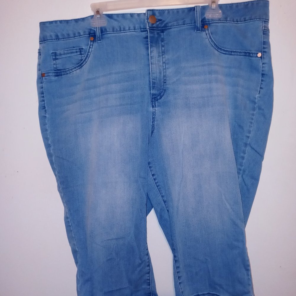 D. Jeans Denim capri's size 22W
